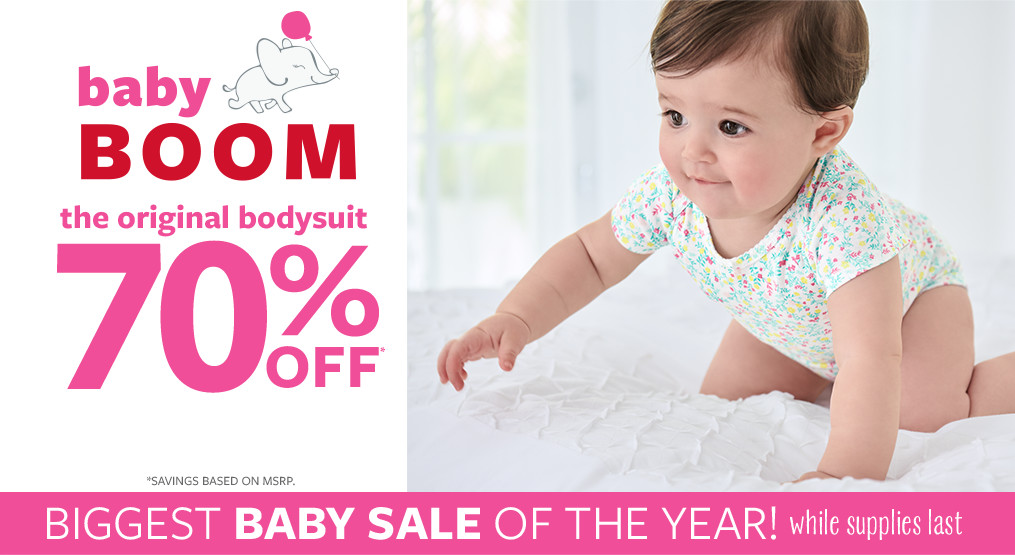 carter's baby sale