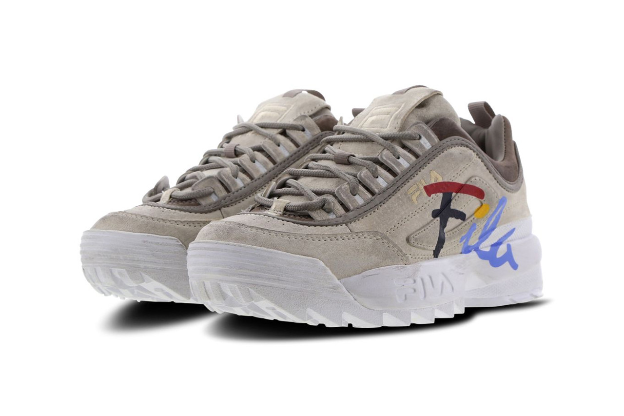 fila distressed disruptor