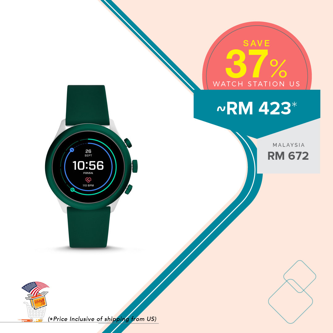 Price Comparison Fossil Sport Smartwatch Buyandship MY Shop