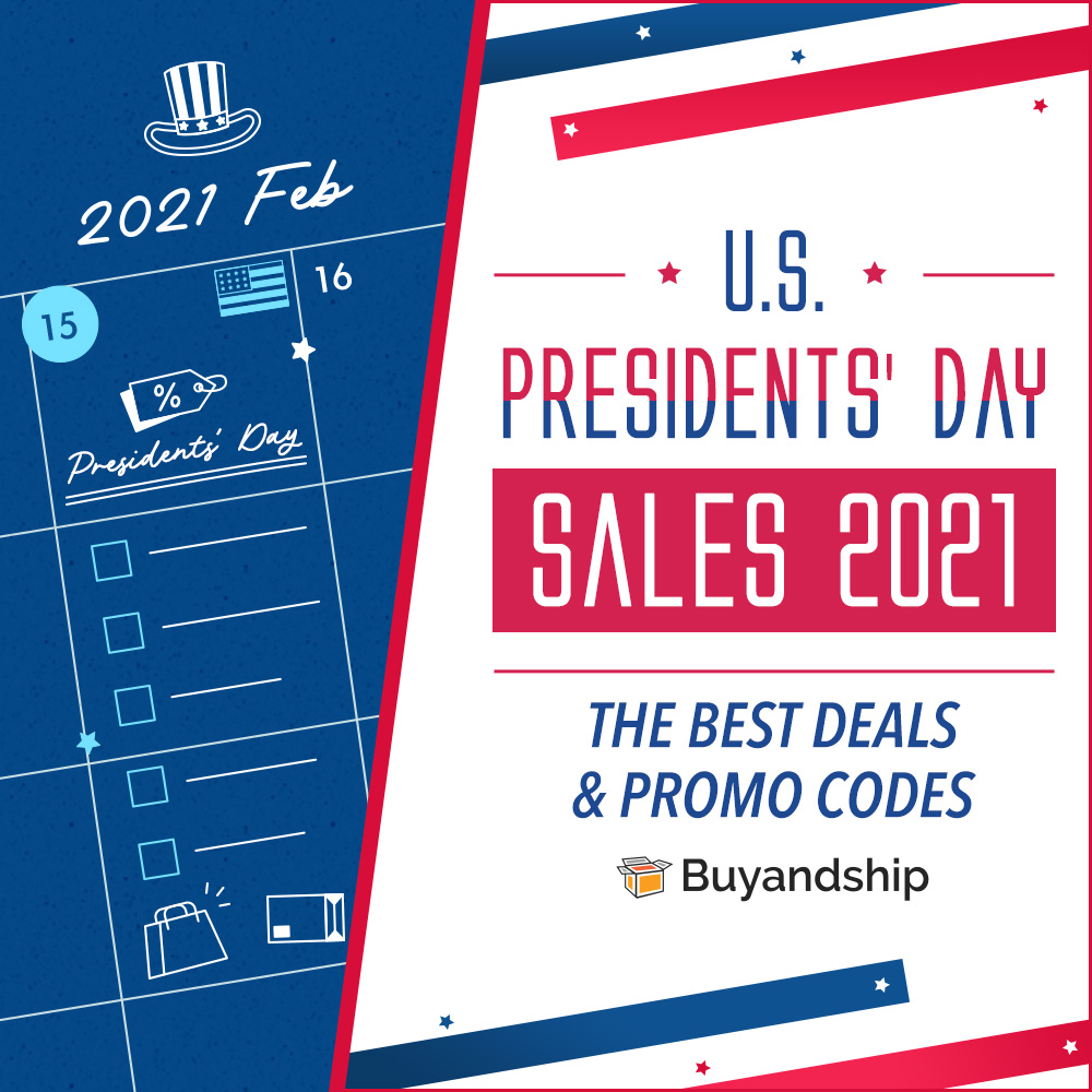 2021 U.S. Presidents’ Day All Deals & Promo Codes (Last Update 15