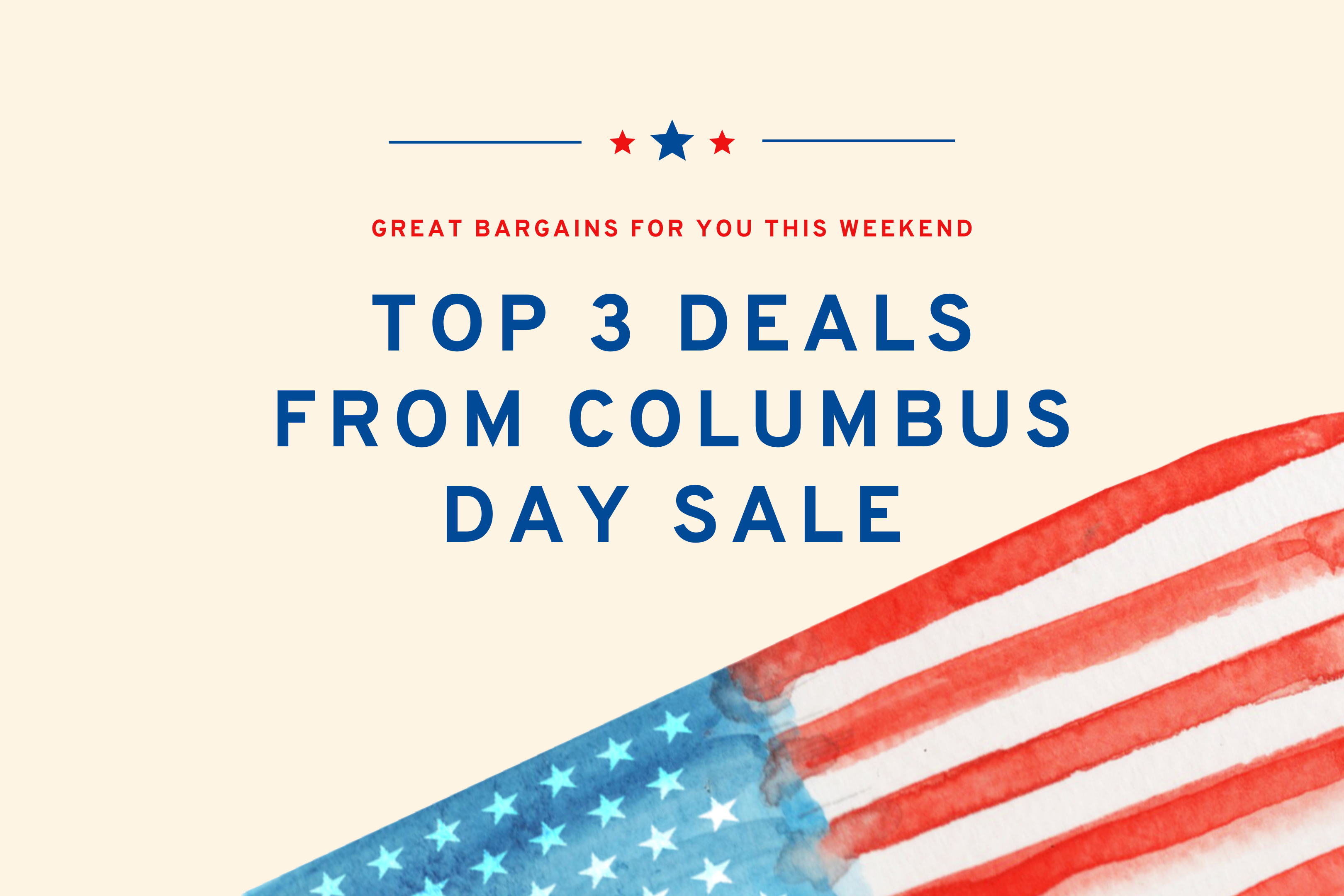 Top 3 Deals from Columbus Day Sale Buy&Ship MY Shop Worldwide and Ship Malaysia