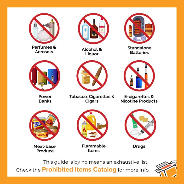 What can (and can’t) you ship using Buyandship Buyandship MY Shop