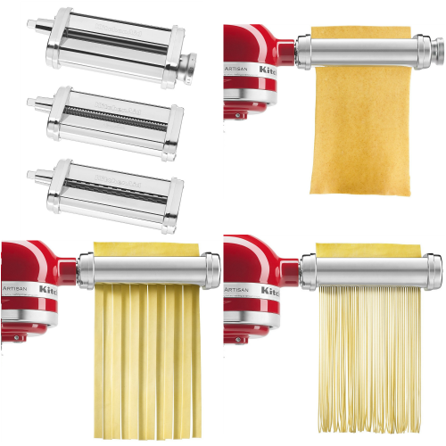 KitchenAid 3-Piece Pasta Roller & Cutter Set - KSMPRA 