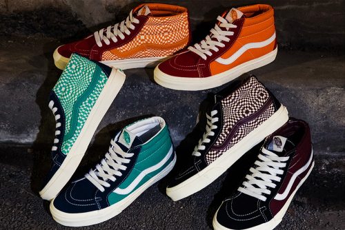 vans u court mid checker