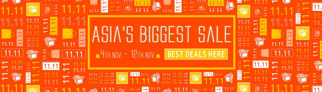 11.11 Sale 2019 - Asia's Biggest Sale