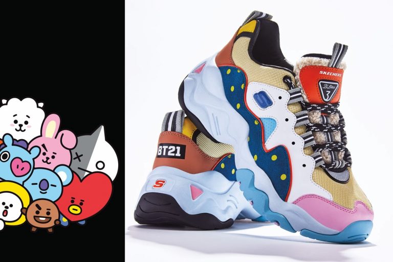 bts x skechers