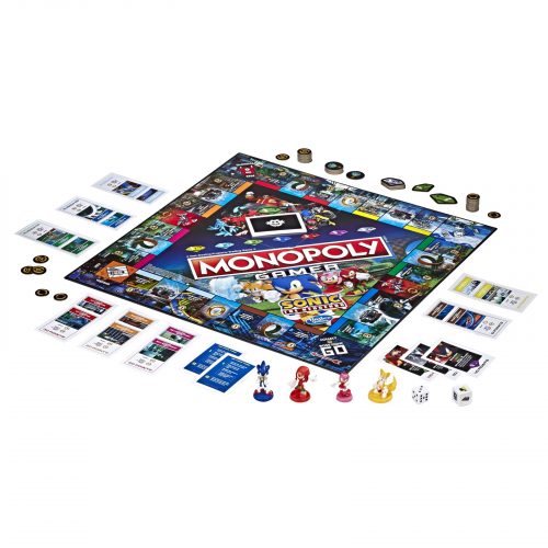 Monopoly Gamer Sonic the Hedgehog Edition Board Game from Mighty Ape Australia