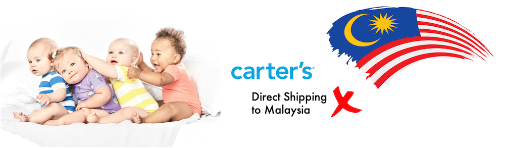 shop carter's ship to Malaysia