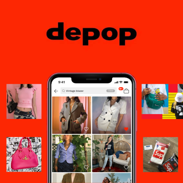 depop second hand vintage 