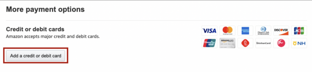 Amazon Shopping Guide 7-Add credit card