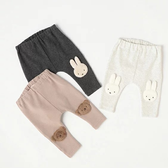 Miffy baby pants with boris bear - rakuten japan
