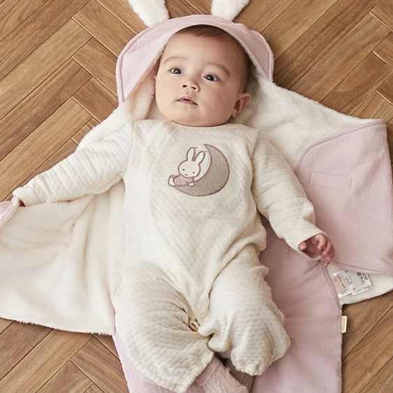 Miffy baby sleepsuit, onesie - rakuten japan