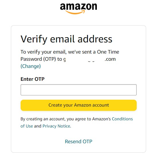 Amazon US Tutuorial: Verify Account