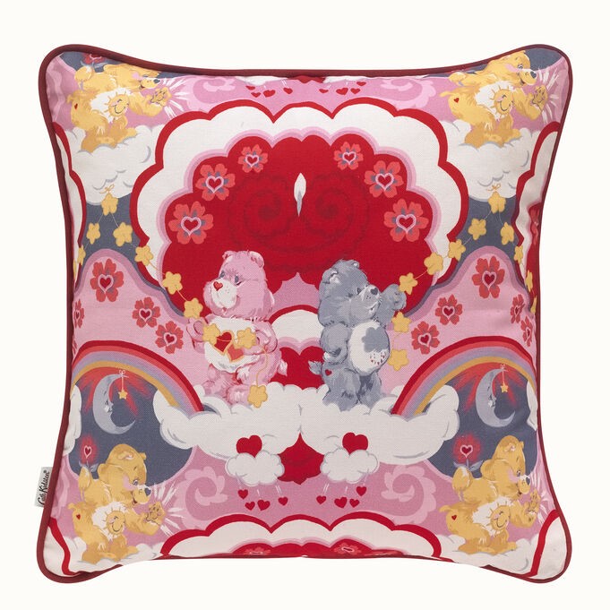 Care Bears x Cath Kidston wish big square cushion