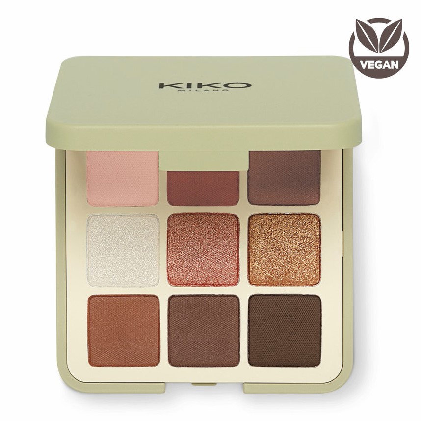 Kiko milano make up - green me eyeshadow palette