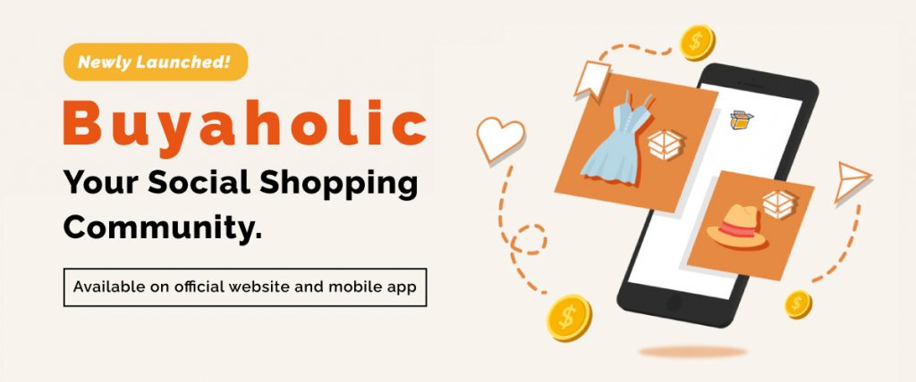 Introduce Buyaholic - Social Shopping Community to get shopping ideas and product reviewsa