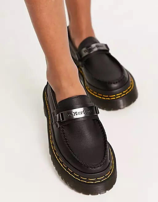 Dr. Martens - PENTON BEX DOUBLE STITCH 银扣双缝线乐福鞋