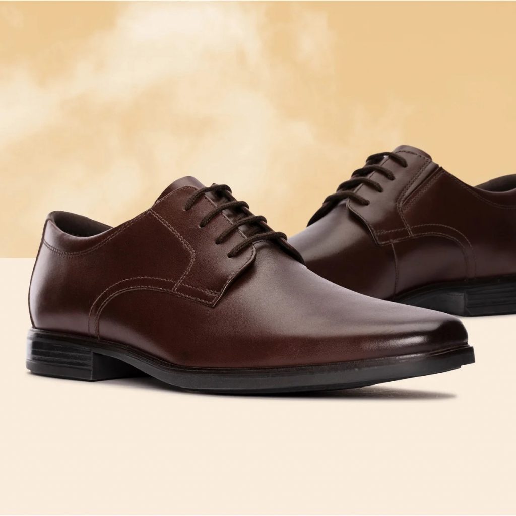 Clarks Howard Walk Men's Leather Shoes S$113