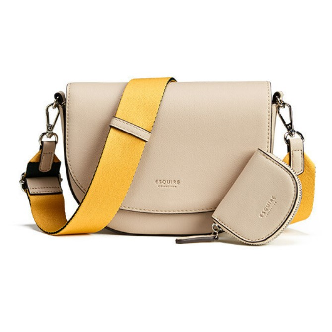 Gmarket Esquire Unisex Crossbody/Shoulder Leather Bag