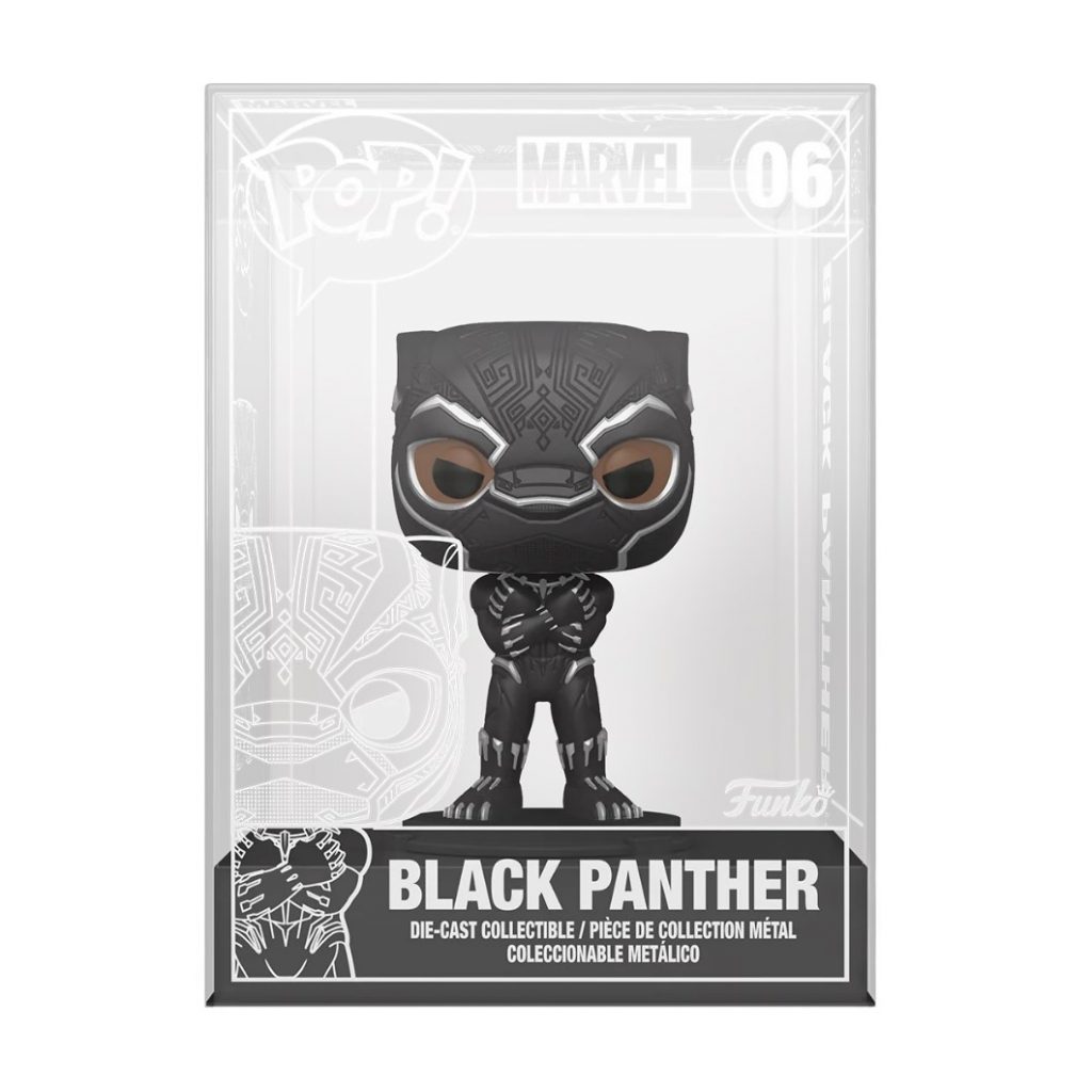 Funko Pop! Die-Cast Black Panther - Marvel