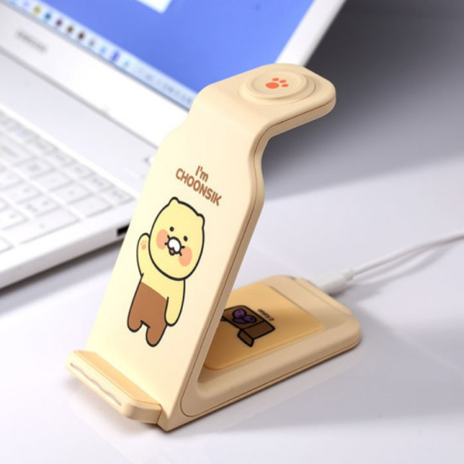 Bestselling items on Gmarket: KAKAO Friends 3-in-1 Apple Gadgets Charging Stand