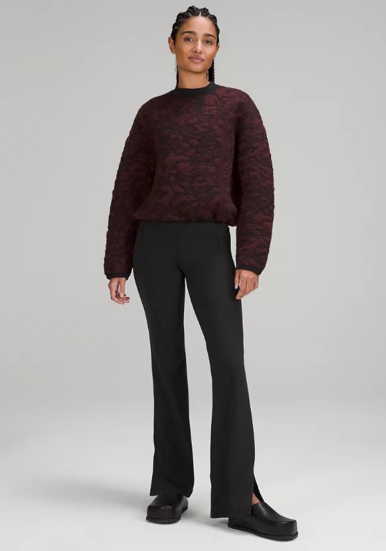 Shop lululemon : Groove Super High-Rise Split Hem Flare Pant Nulu