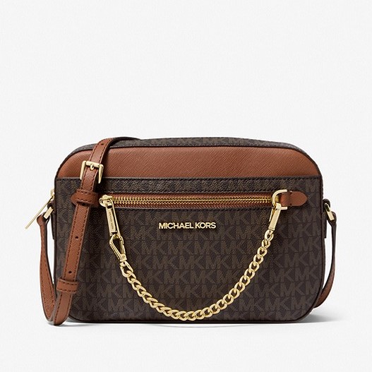 Michael Kors US : Jet Set Large Logo Crossbody Bag