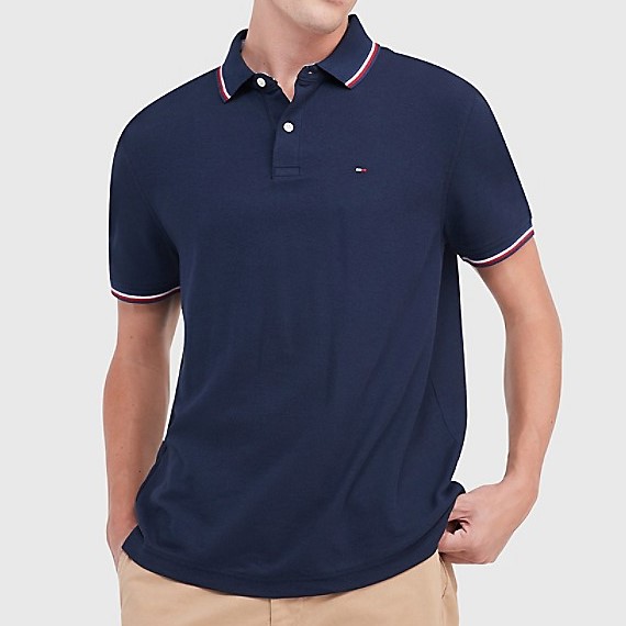 Tommy Hilfiger Regular Fit Tommy Tipped Polo Shirt