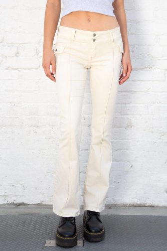 Brandy Melville Agatha Brown Flare Pants