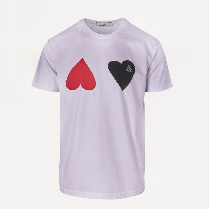 Vivienne Westwood Classic Hearts Short Sleeve T-Shirt
