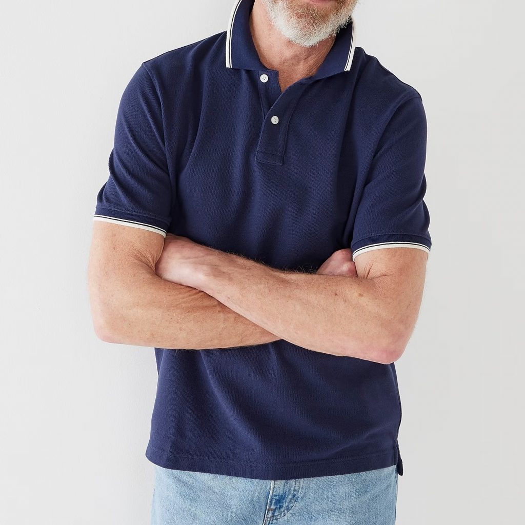 J Crew Classic Piqué Polo Shirt