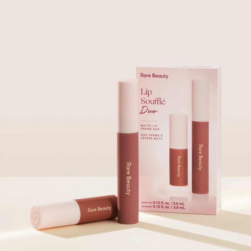 Rare Beauty Lip Souffle Matte Lip Cream Duo