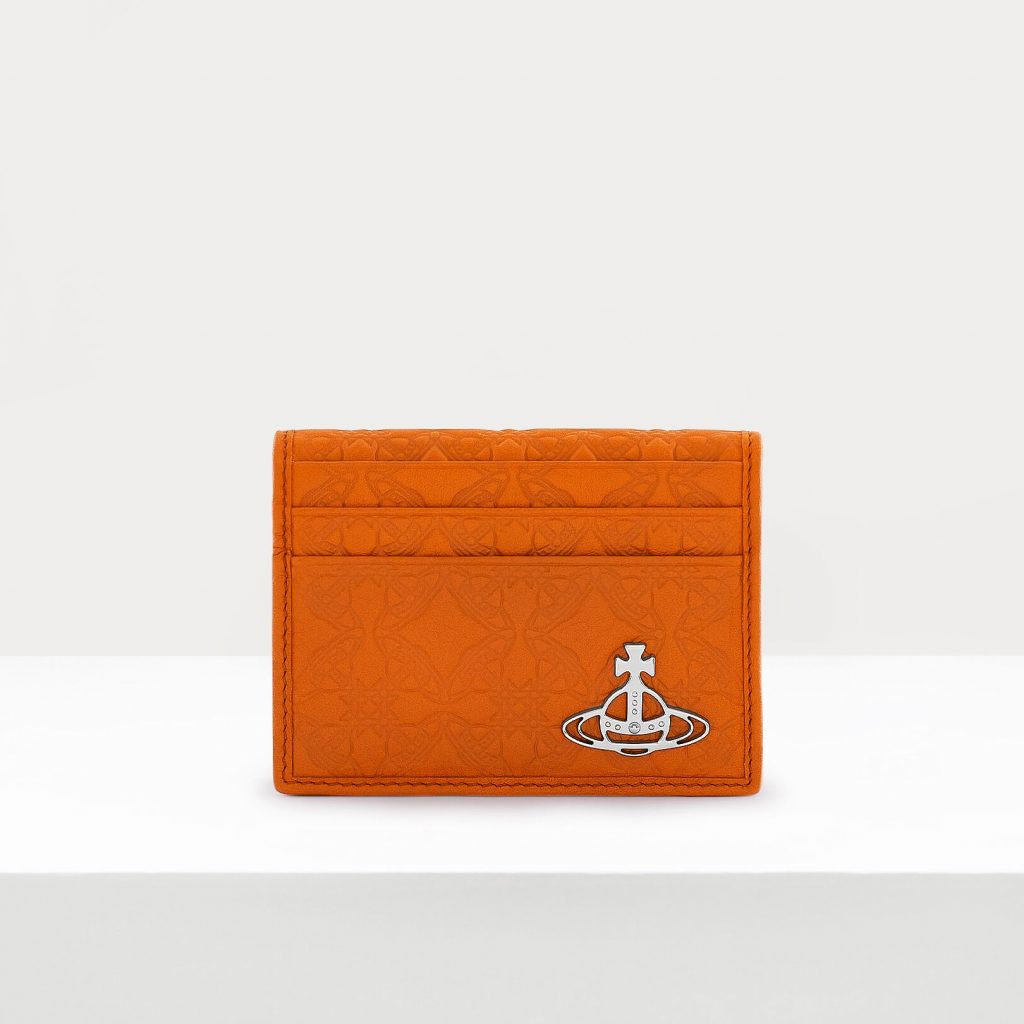 Vivienne Westwood Embossed Men's Card Holder