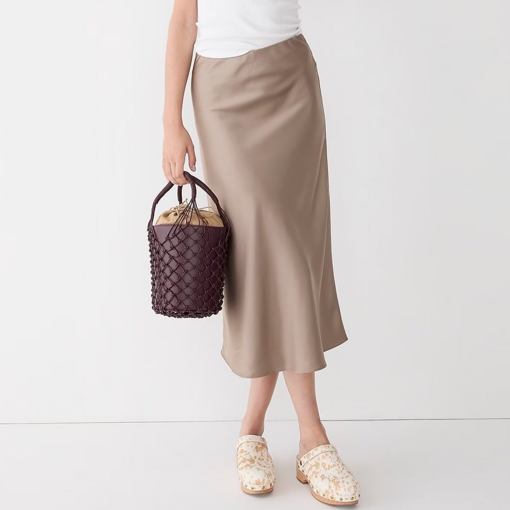 J Crew Gwyneth Slip Skirt