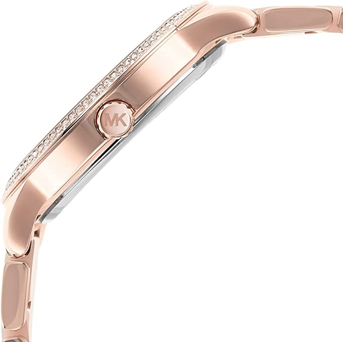 Amazon Japan Michael Kors Women's Tibby Pave Rose Gold Watch