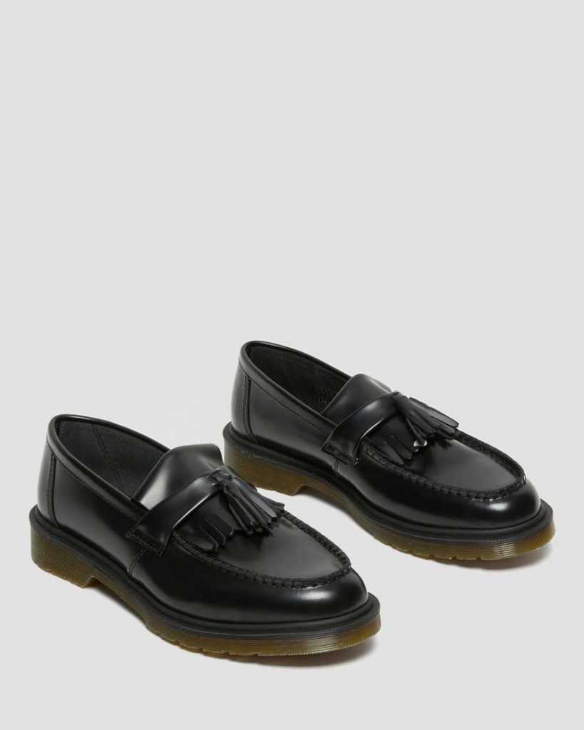 Best shoes from Dr Martens-ADRIAN SMOOTH LEATHER TASSEL LOAFERS