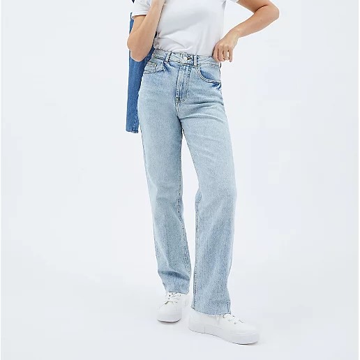 George ASDA Light Wash 90s Straight Leg Jeans