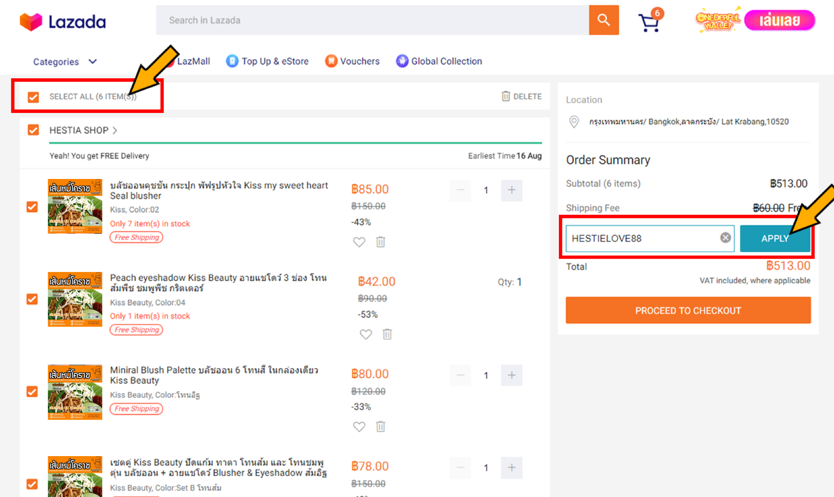 How To Shop On Lazada The Largest Online Marketplace In Thailand And 