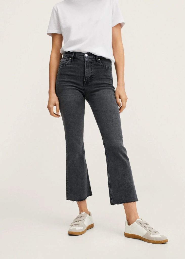New Styles to Shop from Mango Outlet: High-waist Bootcut Jeans