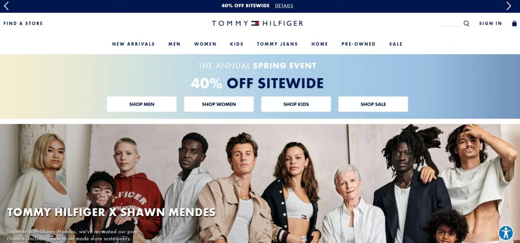 Tommy Hilfiger USA Official Website