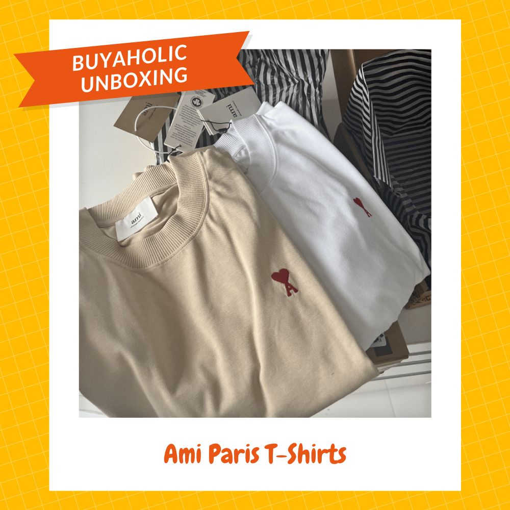 Buyaholic Unboxing : Ami Paris de Coeur T-Shirt