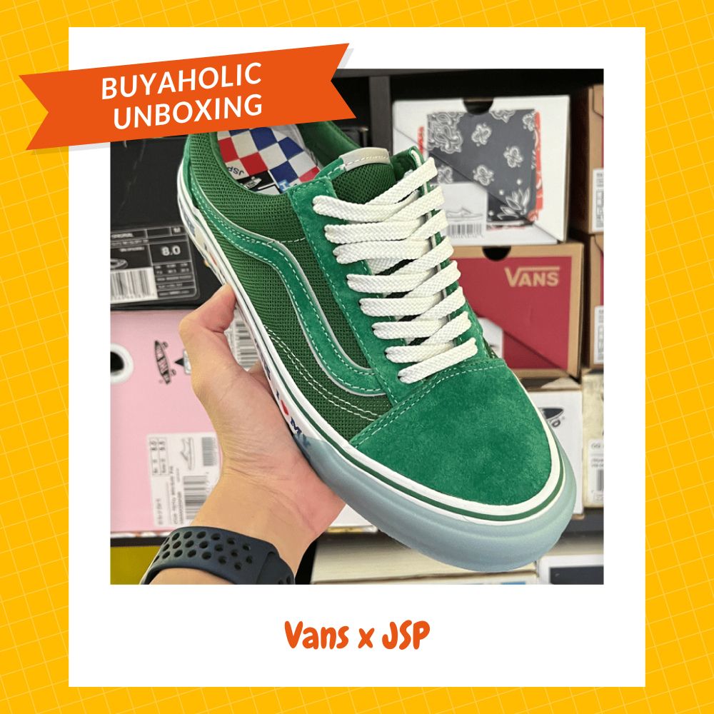 Buyaholic Unboxing : JSP x Vault by Vans Old Skool VLT LX Shoes