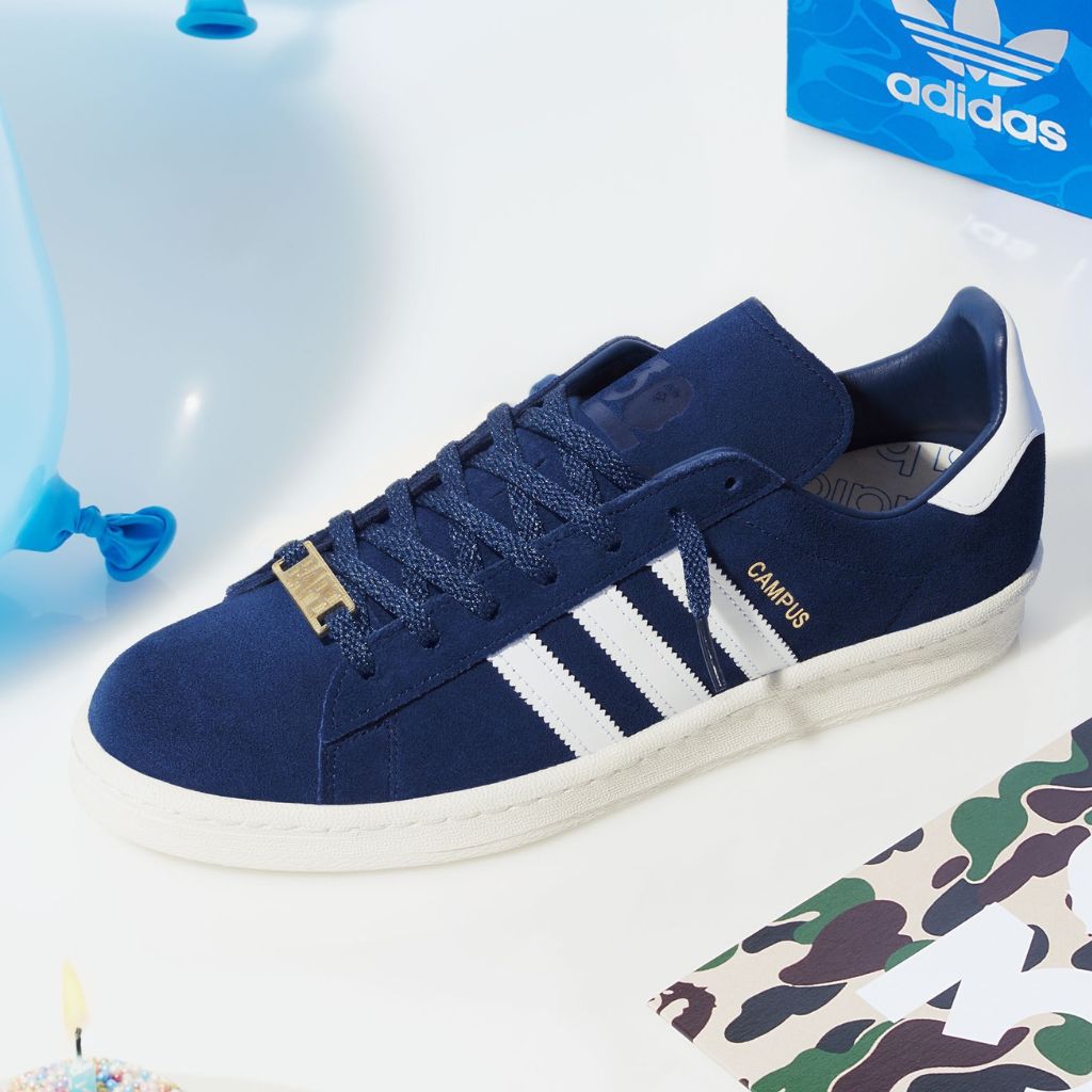 BAPE X ADIDAS Campus 80s Sneakers