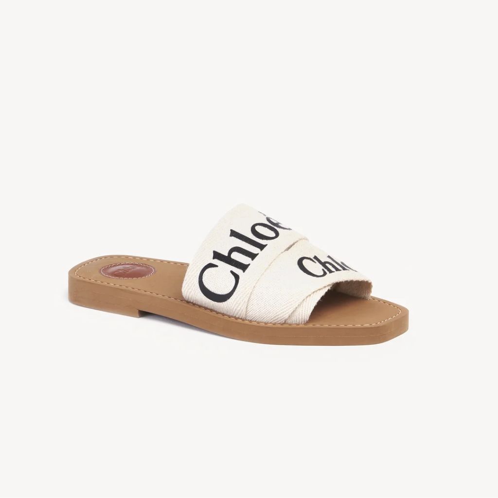 Best Chloé Styles to Shop in 2023: Woody Women's Canvas Slides 