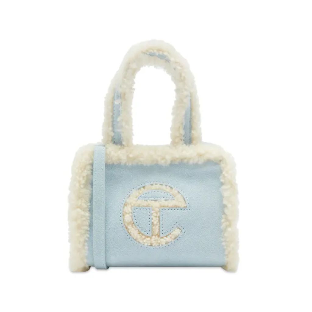 END Clothings US Deals: UGG X TELFAR Small Shopper Bag in Blue