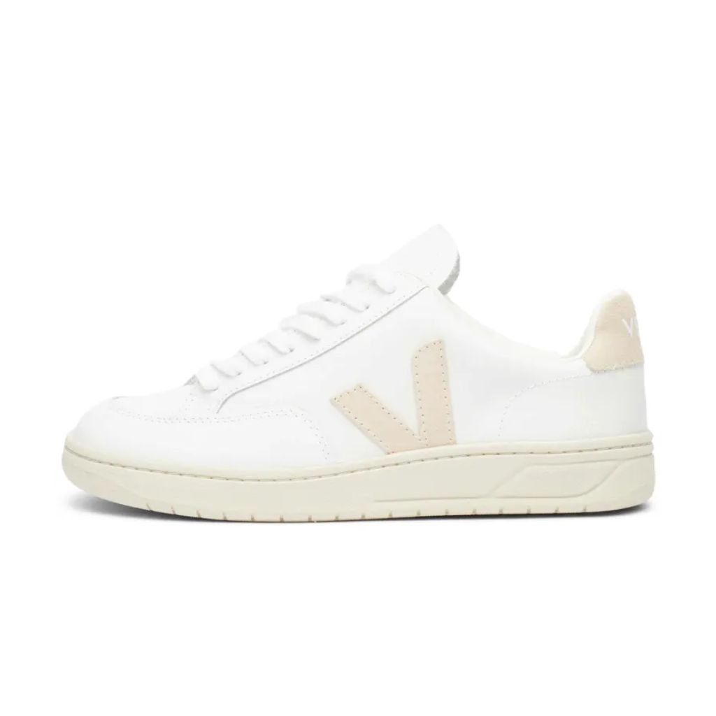 END Clothings US Deals: VEJA V-12 Women's Sneakers in White & Sable