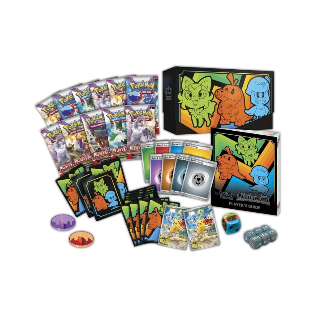 Pokemon merch to shop: Pokémon TCG: Scarlet & Violet-Paldea Evolved Pokémon Center Elite Trainer Box