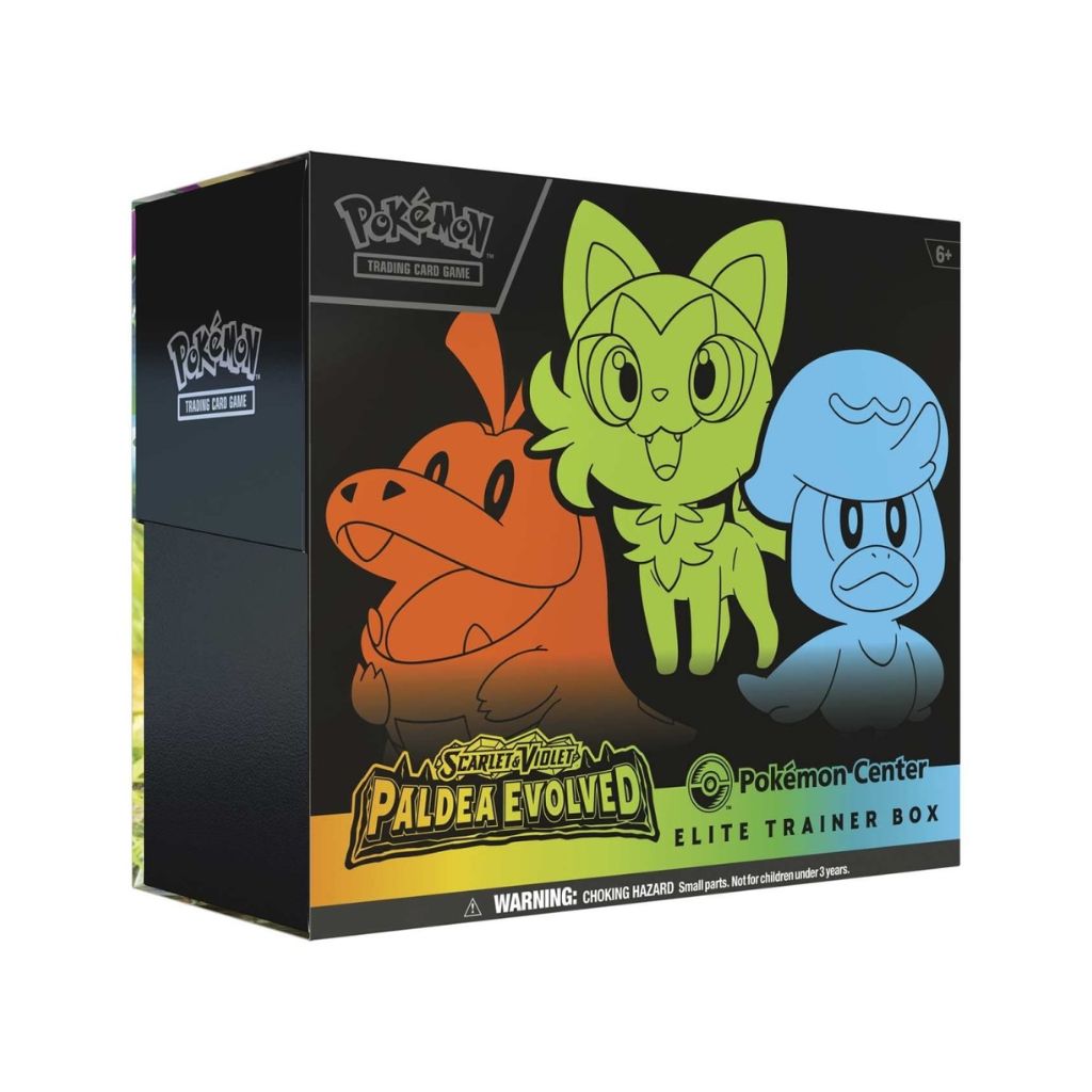 Pokemon merch to shop: Pokémon TCG: Scarlet & Violet-Paldea Evolved Pokémon Center Elite Trainer Box