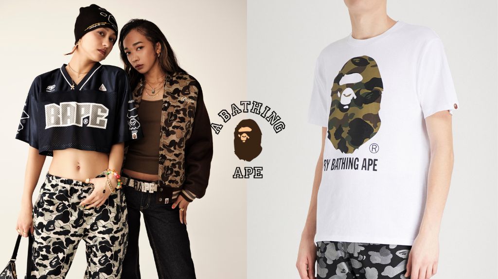 Shop A Bathing Ape from Japan & Ship to Malaysia! Iconic Ape Head Tees for Less w/ Japan Exclusive Styles
