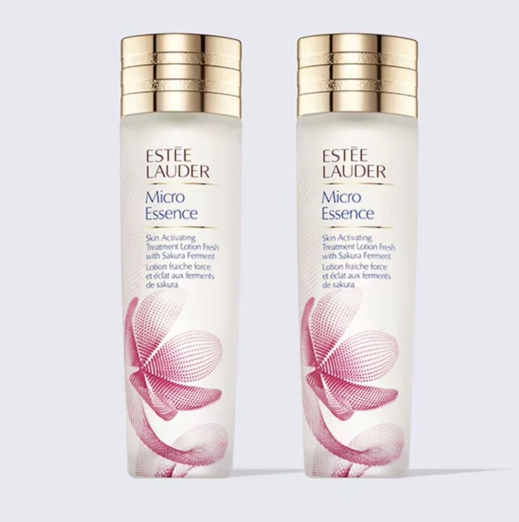 Estée Lauder US deals-Micro Essence Skin Activating Treatment Lotion Duo with Sakura Ferment